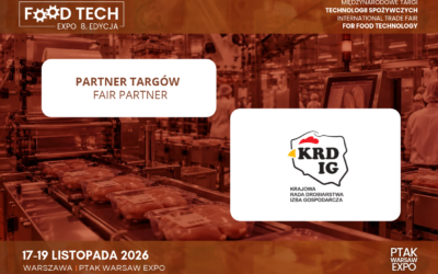 KRD-IG partnerem Food Tech Expo 2026 – międzynarodowych targów technologii spożywczych!
