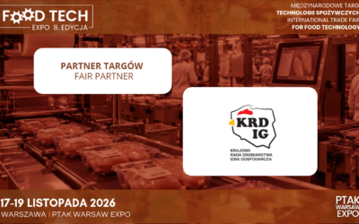 KRD-IG partnerem Food Tech Expo 2026 – międzynarodowych targów technologii spożywczych!